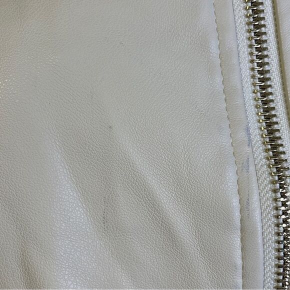 NWT The Brand Label Cropped Top Puffy Sleeve Blouse Cream Color Size XXL - Picture 8 of 16